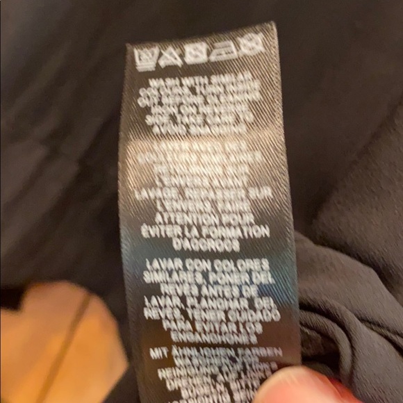 ASOS - Black Long Sleeve Sheer Cold Shoulder Blouse - 14 - Picture 5 of 5